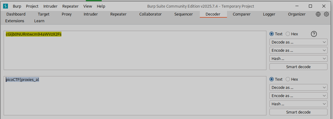 Декодируем base64 и видим первую часть флага picoCTF{proxies_al (рис 3)